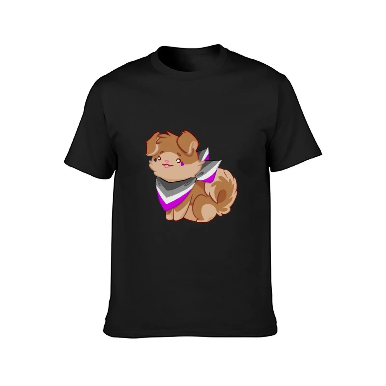 Proud Pupper (Asexual) T-Shirt Blouse plain men clothings