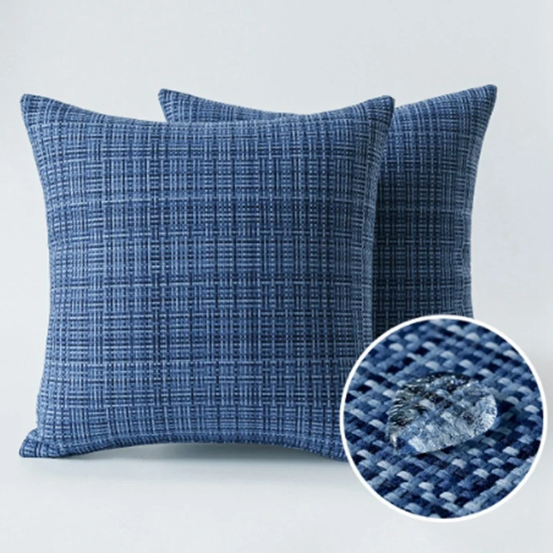 X17A 2025 НОВИНКА-2 упаковки 18X18 уличные водонепроницаемые наволочки водостойкие наволочки