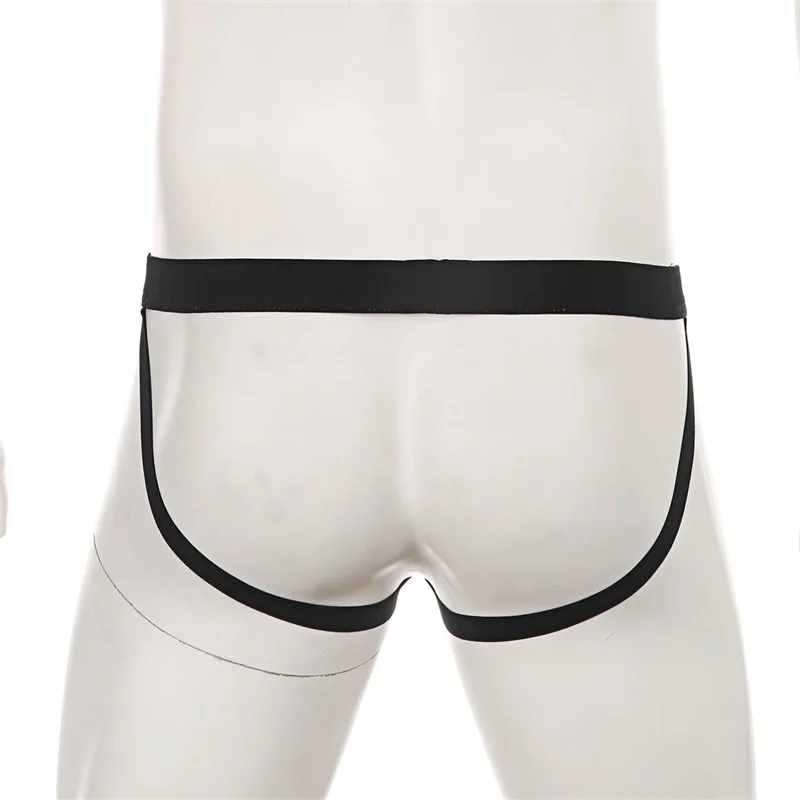 CLEVER MENMODE Roupa Interior Jockstrap para Homens, Sexy Malha Tanga, Calcinha Erótica, Sem Costas G Corda, Cuecas Eróticas