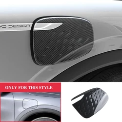 BYD Atto 3 Atto3 2022 2023 2024 연료 탱크 커버 트림 탄소 섬유 자동차 충전 포트 장식 스티커 액세서리