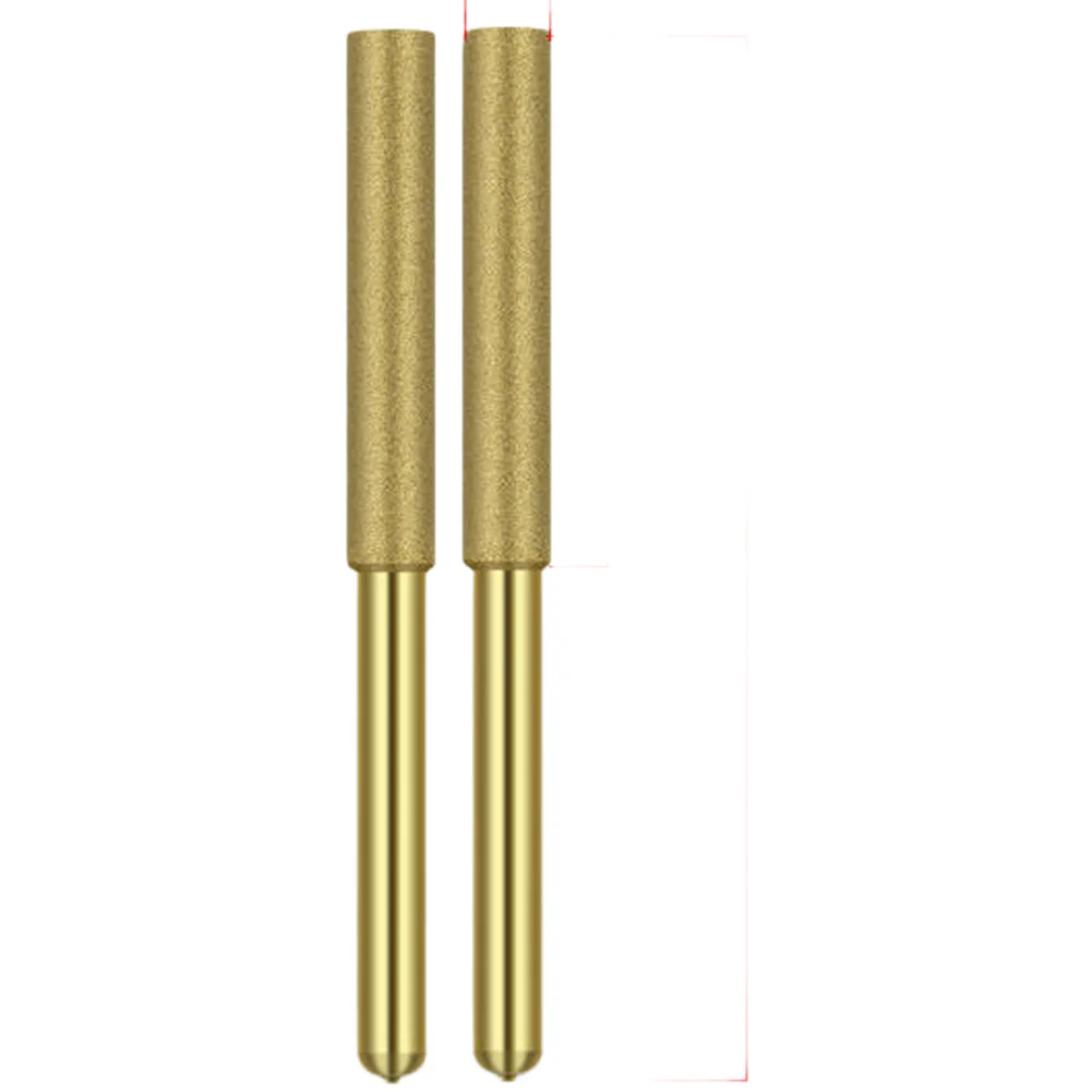 

Emery Chainsaw Sharpening Stone with Titanium Plated Tip 4.5 x 0.55 x 2.2cm for 4.0mm to 5.5mm Chain Compatibility