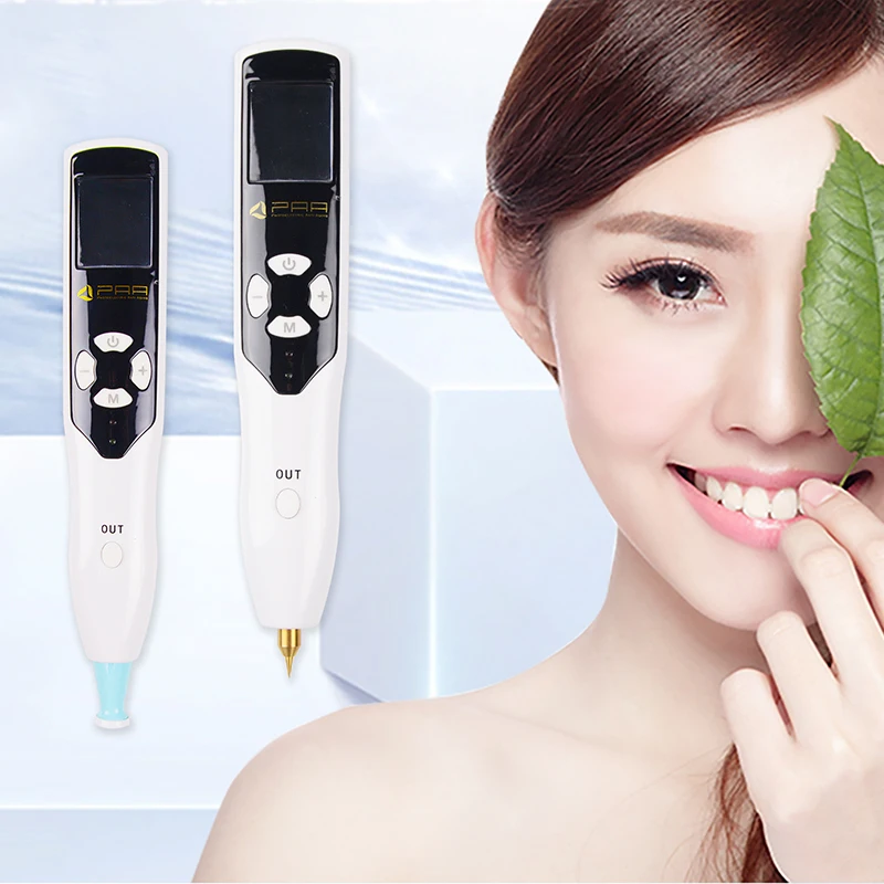 Portable Derma Ozone mole removal device Anti-inflammatory acne treatment age spot removal pen come with 7 cartridges