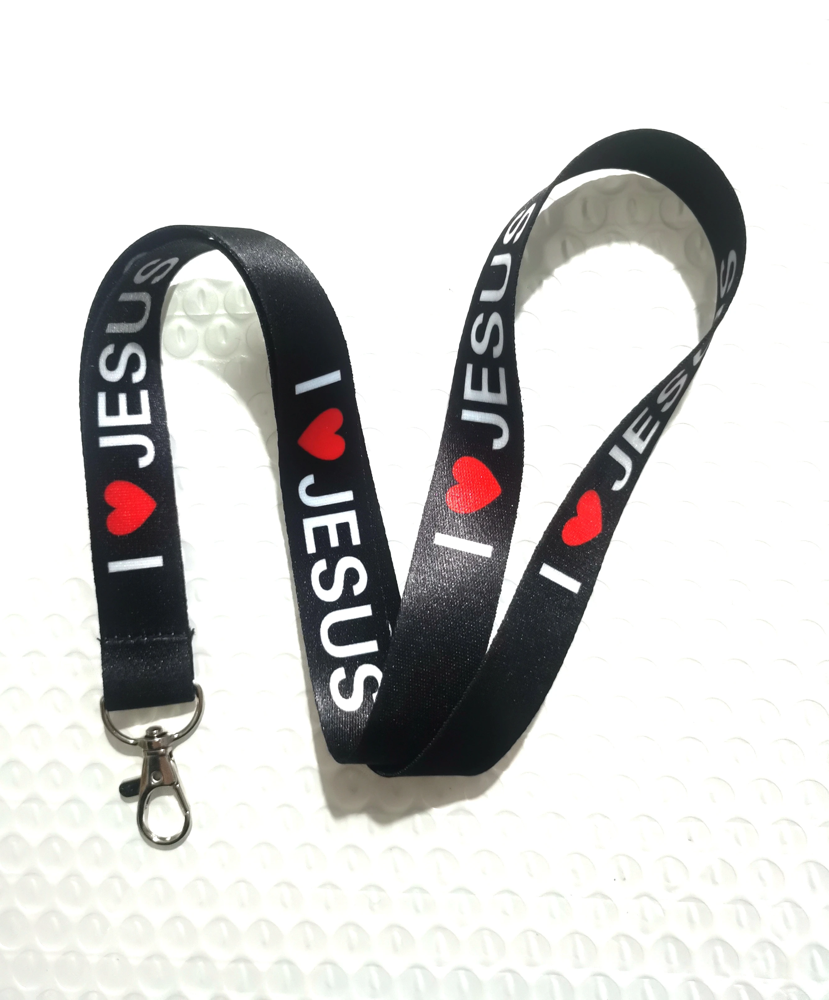 New 1 pcs Jesus  Lanyards Keys Neck Strap For Card Badge Key Chain Lanyard Key Holder DIY Hang Rope Keyrings