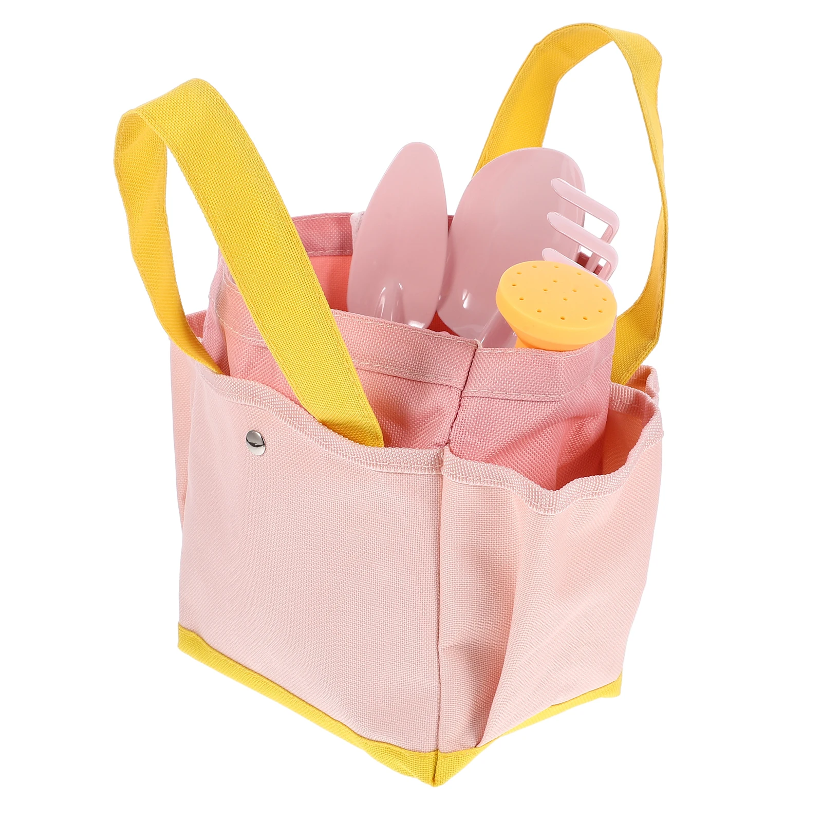 

1 set Pink Kids Garden Tools Set Durable Small Shovels Rake Planting Toys Lightweight Outdoor Gardening Supplies Children