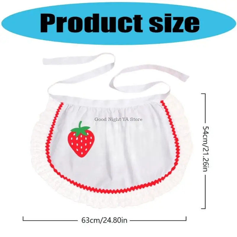 Elegant Fruit Plan Modifiable Smock Women Comfortable Daily Use Housework Chores Thin Simple Rapiddry Substance