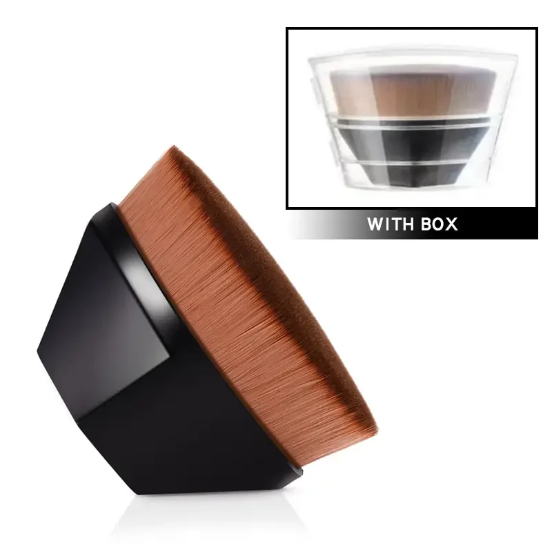 QI WU New Magic Makeup Brush Liquid Foundation BB Cream No Trace Soft High Density Fiber Hair Easy to Carry Girls Beauty Tools