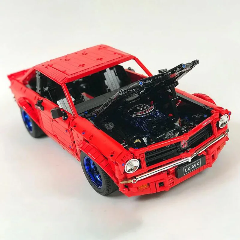 Bloques de construcción autoblocantes para niños, juguete de ladrillos para armar coche de MOC-52957 Super Sports, ideal para regalo de cumpleaños y Navidad, código 3300, compatible con piezas