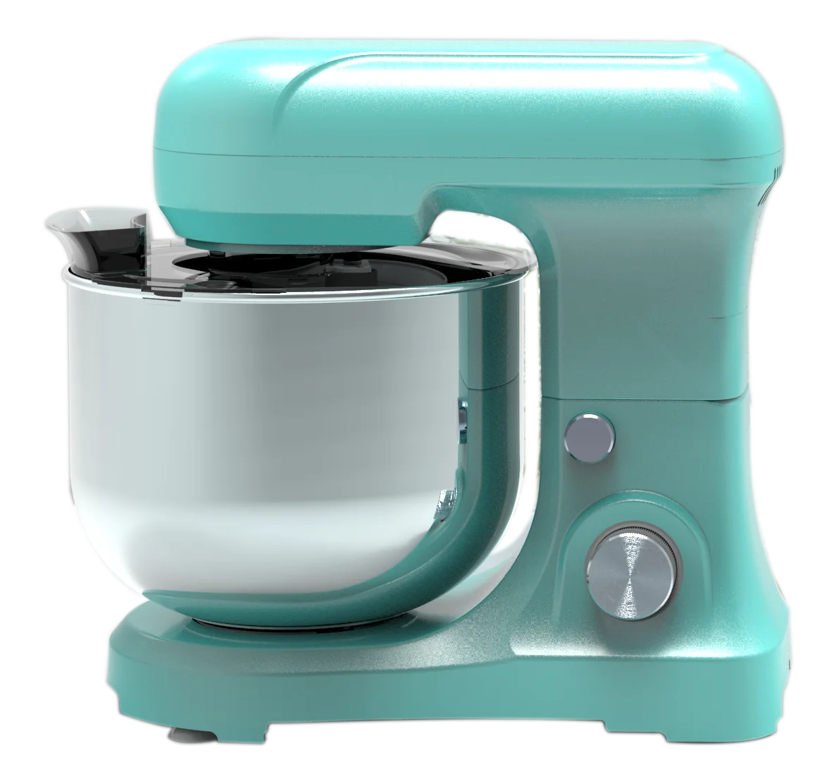 

4.3L 4.7 Litre Super Quiet Low Noise Household Electric Stand Mixer With Egg Whisk Dough Hook