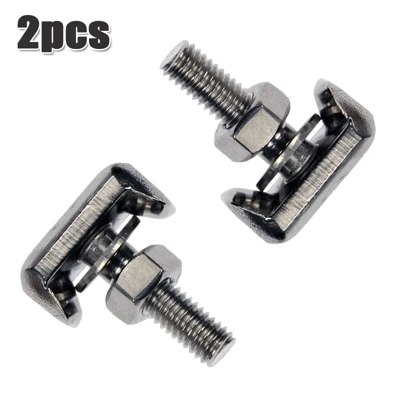 2x Battery Cable Terminal Connectors T-Bolt Replace #19116852 #6X0915138 #64740