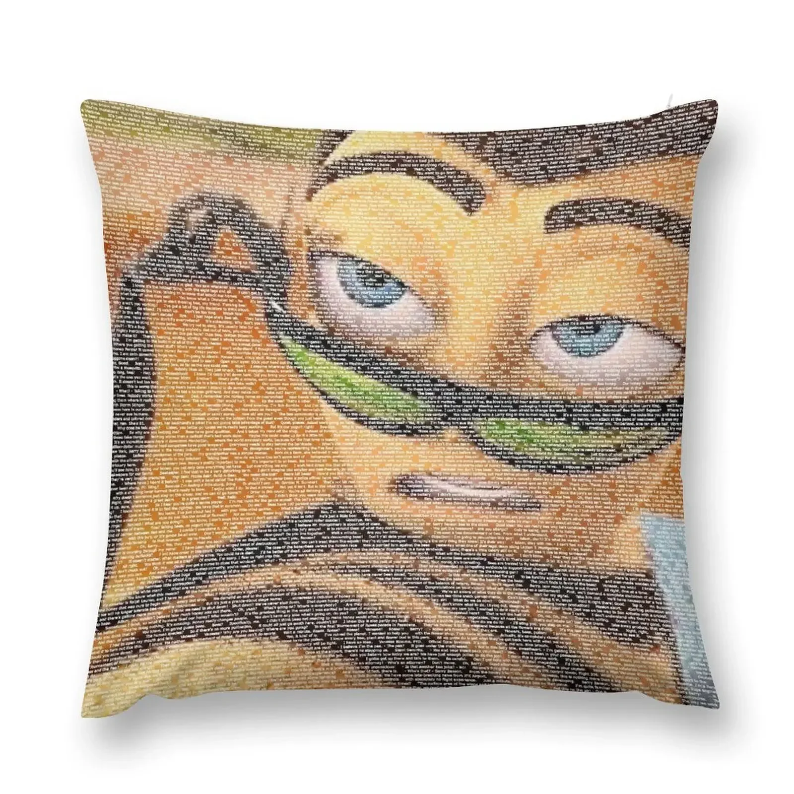 

Barry B Benson IS the bee movie script Throw Pillow Cushion Cover Sofa Cushion pillow