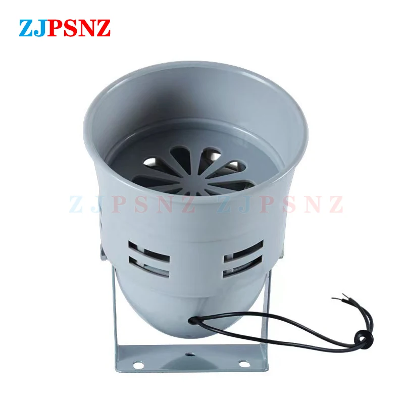 Metal Motor Siren MS-290 12V DC 110DB Automotive Air Raid Siren Horn Industrial Alarm Sound Electrical Guard