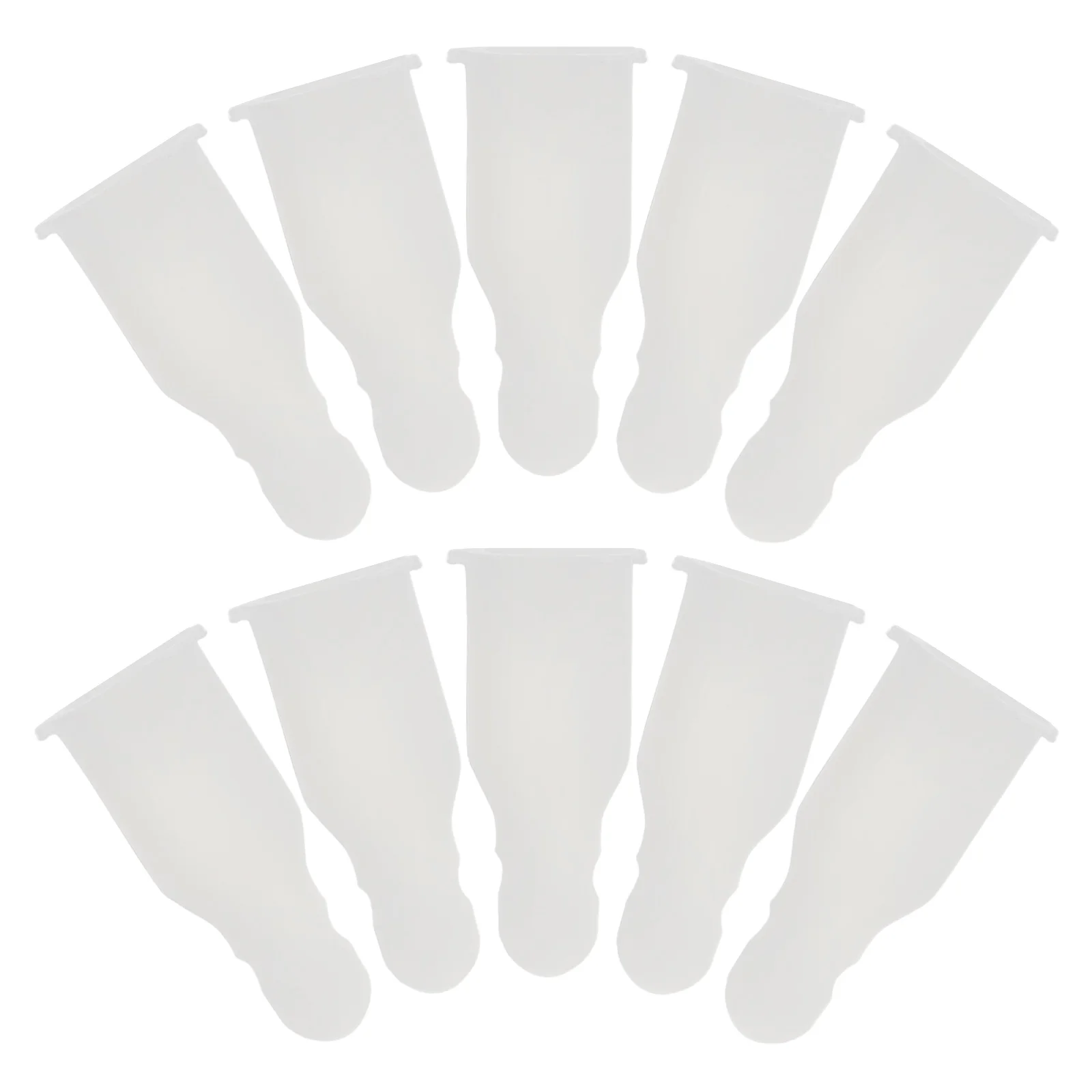 

10Pcs Umbrella Tail Beads 10x6mm Holes End Tips Plastic Parts for Stick Umbrella Rainshade Ribs Easy Installation Stylish