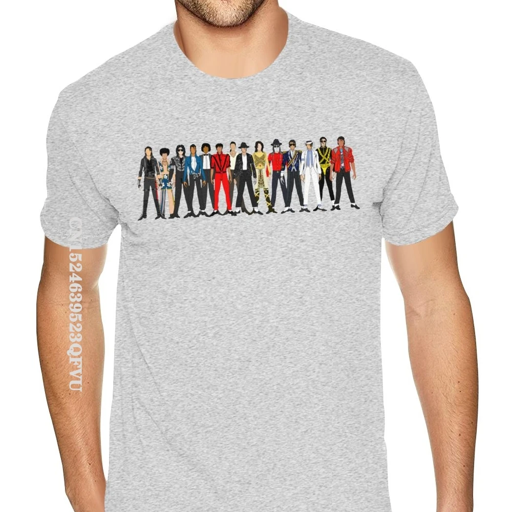 Michael Jackson Gothic Art Work Premium Cotton Loose Tee Men Women Adults Children Boy Gril Kids Parent Child Cotton T shirt