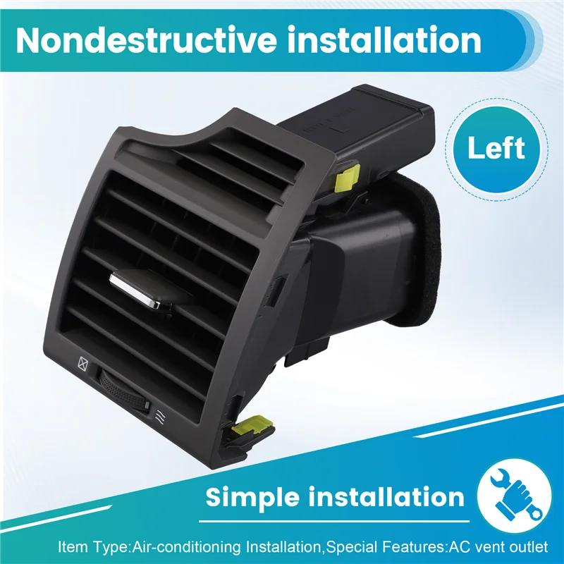 

Air Conditioner Outlet Front Dash AC Vent Outlet For Toyota Camry AC Vent Outlet Center Console Air Vent Left 55650-06130