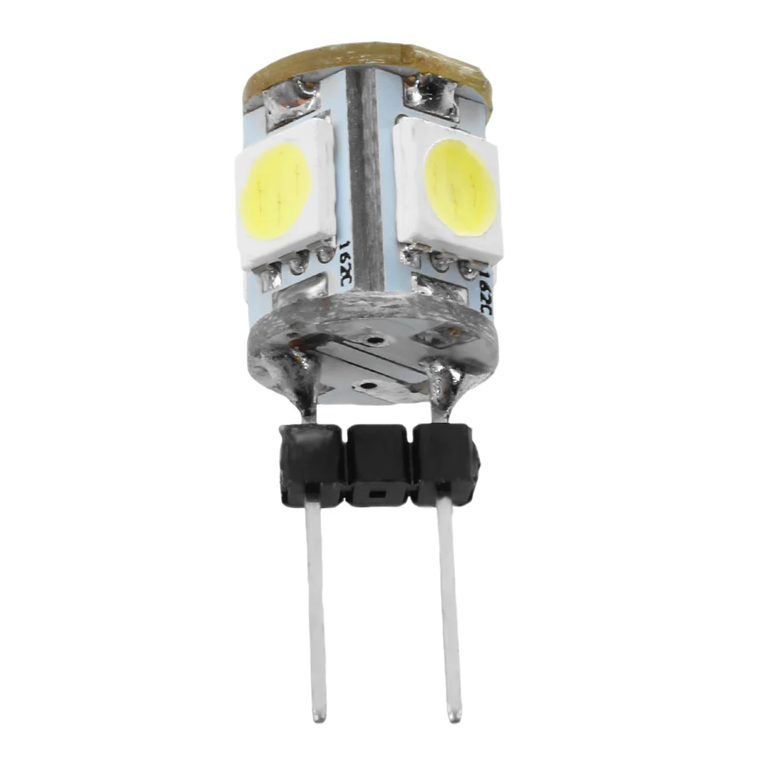 G4 5 LED SMD 5050 Pure White Car Marine Camper Cabinet RV Light Bulb Lamp DC