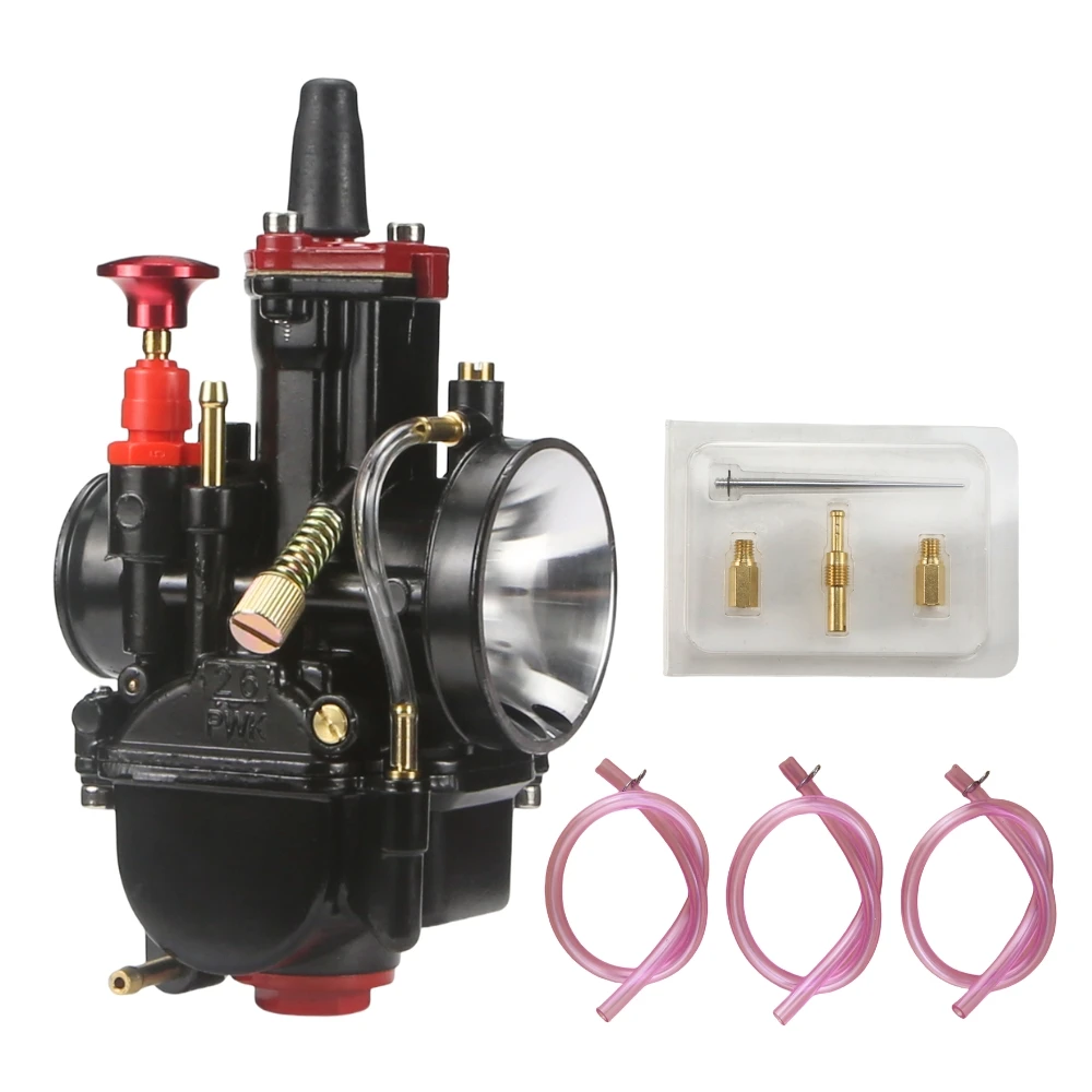 Motorcycle Racing Parts Carburetor 21mm 24mm 26mm 28mm 30mm 32mm 34mm PWK Power Jet Carburettor Carb Universal Modification