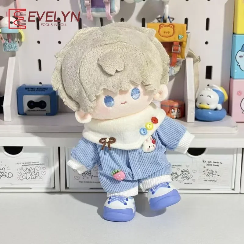 Evelyn 20cm Standing Posture Doll Clothes Jumpsuit Baby crawling suit Scarf Dress Up Accessory Love and Deepspace Birthday Gift