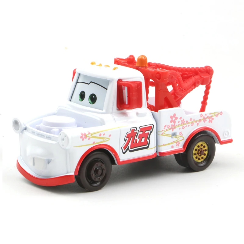 Disney Toy Car 1:55 Pixar Cars 6 Styles Mater Collection 95 Lightning McQueen Diecast Metal Alloy Racing Toys Model Kids Gifts