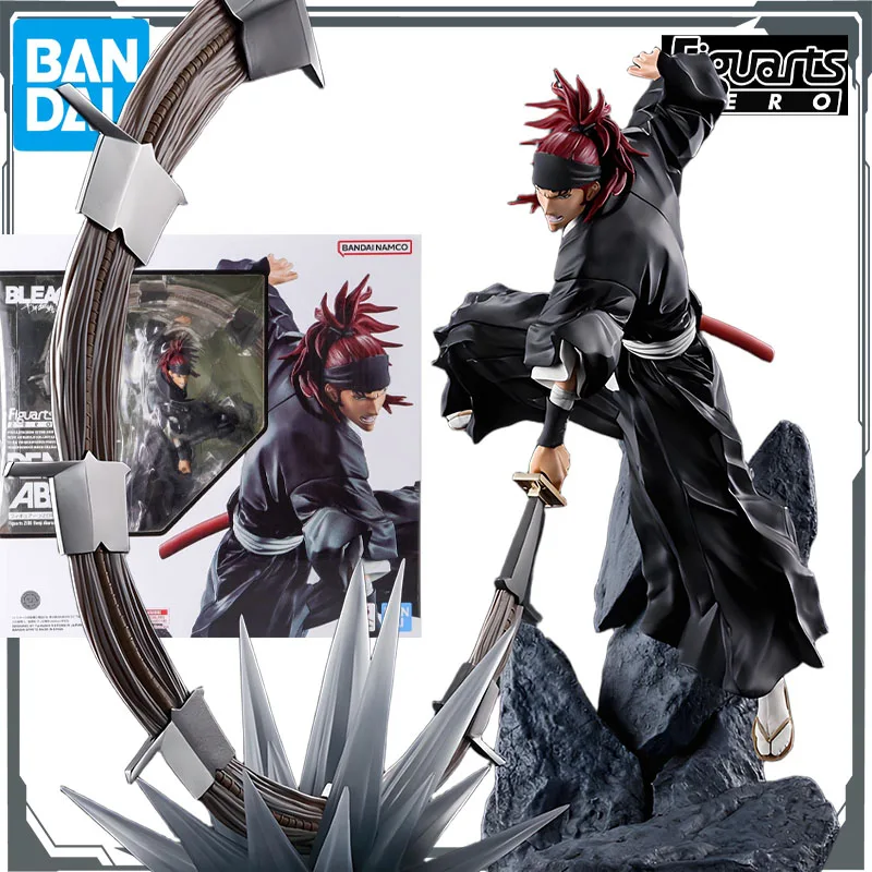 

Bandai Original Handheld Kit Figuarts ZERO BLEACH RENJI ABARAI THE BLOOD WARFARE 250mm Anime Model Toys Model Gifts for Boys