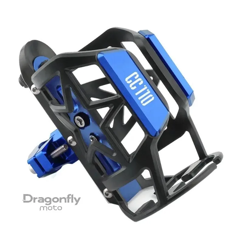 

For HONDA Cross Cub 110 CC110 Motorcycle Water Coffee & Tea Drinking Cup Bottle Holder CNC Aluminum Modification Accessories