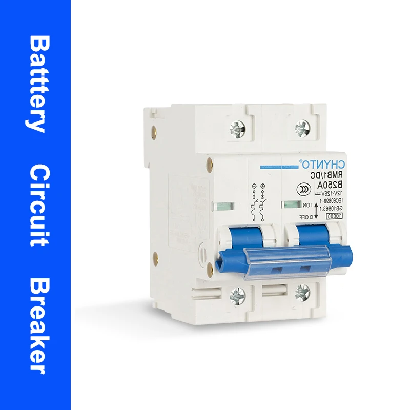 

2P 1 DC 12 В-125 В 63 А 80 А 100 А 125 А 150 А 200 А 250 А Автоматический выключатель аккумулятора для солнечной системы/переключатель защиты от перегрузки