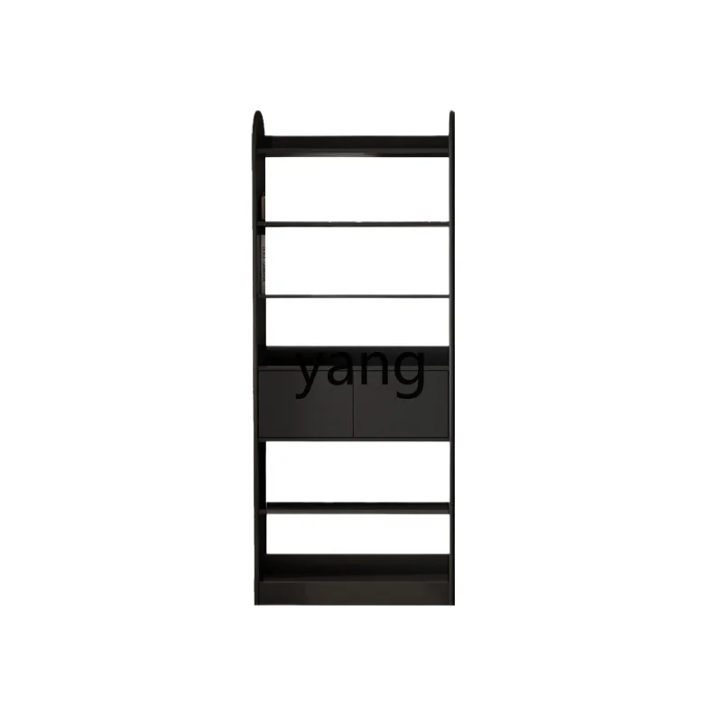 

CX Solid Wood Entire Wall Bookcase Retro Simple Free Combination Bookshelf Display Cabinet Floor