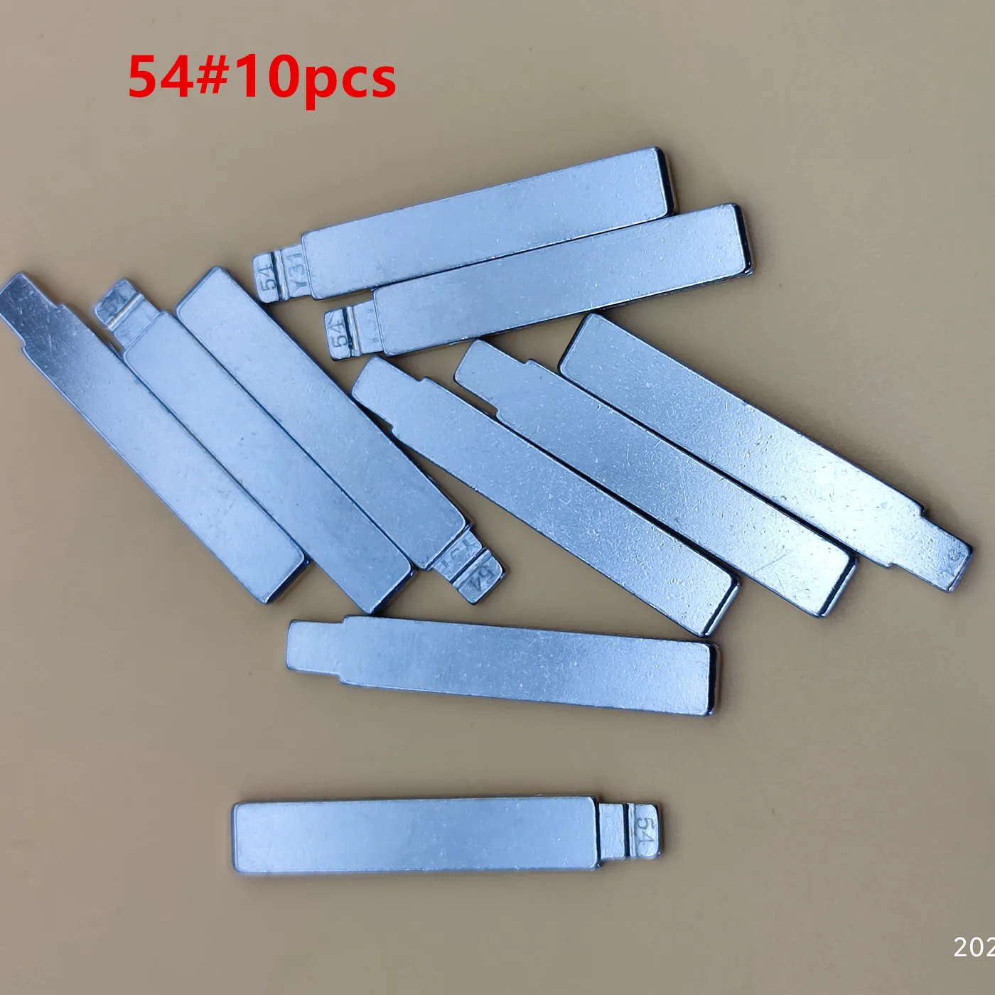 10Pcs #54 #58 Heavy Duty Metal Key Blade High Strength Steel for Peugeot Citroen All Models HU83 VA2 Flip Key Replacement Parts