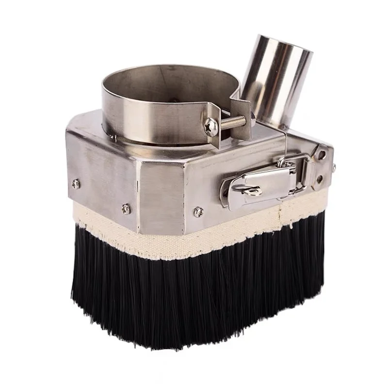 65MM 80MM stainless steel materials dust cover collector for cnc machine accessories for 0.8KW/1.5KW/2.2KW spindle motor