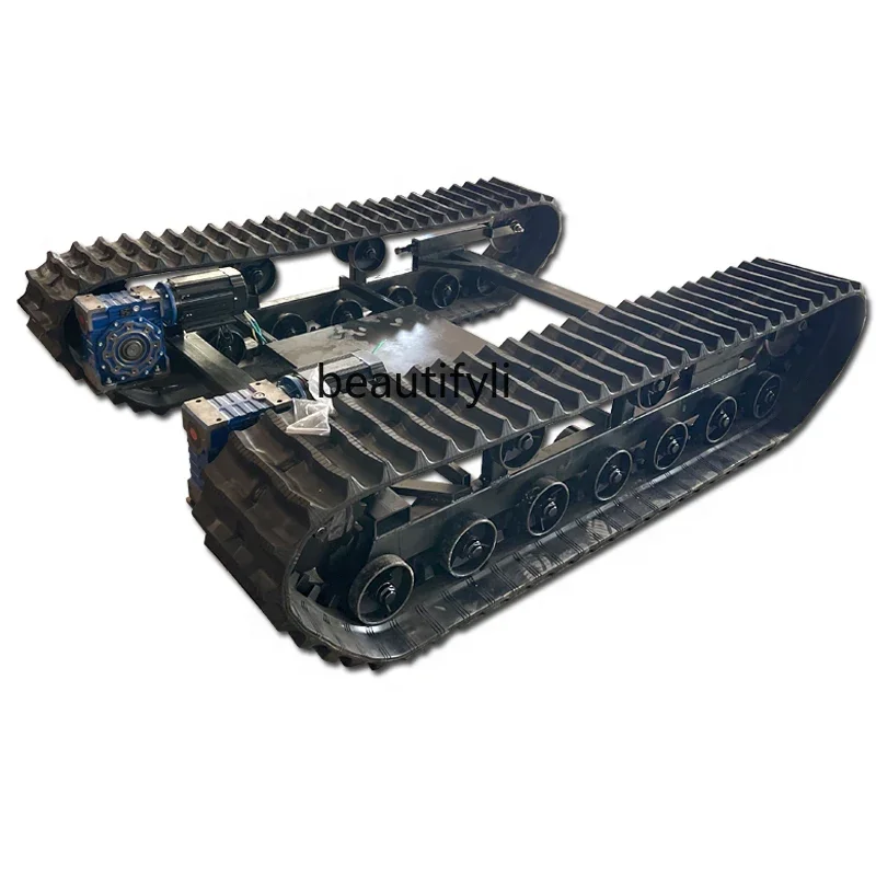 New style Crawler chassis Small agricultural remote control electric hydraulic chassis Creeper chassis assembly