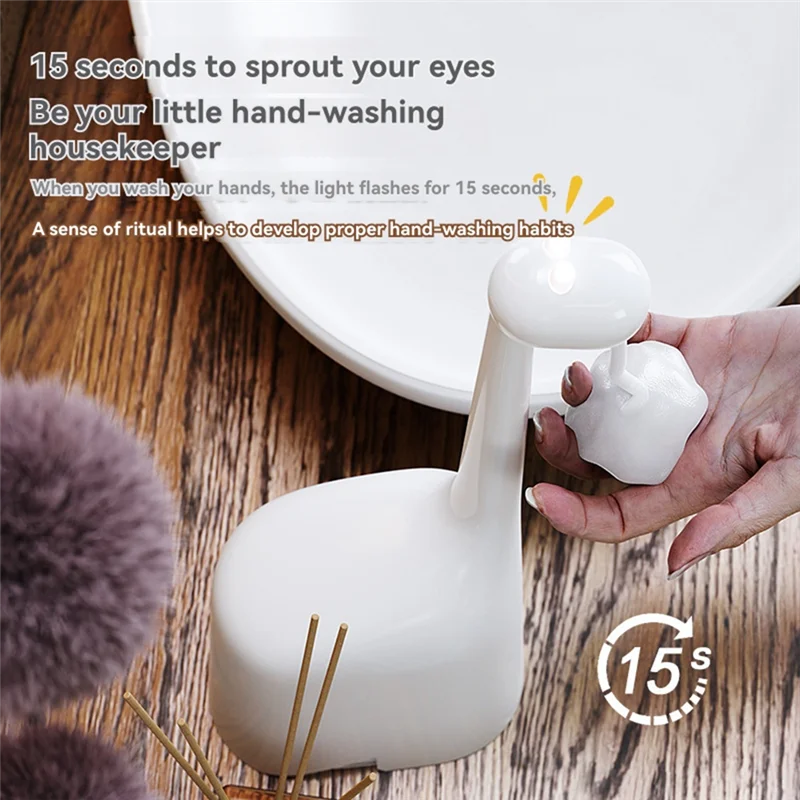 X11A Large Capacity Soap Dispenser Electric Foam Machine Kitchen Sink Soap Dispenser B