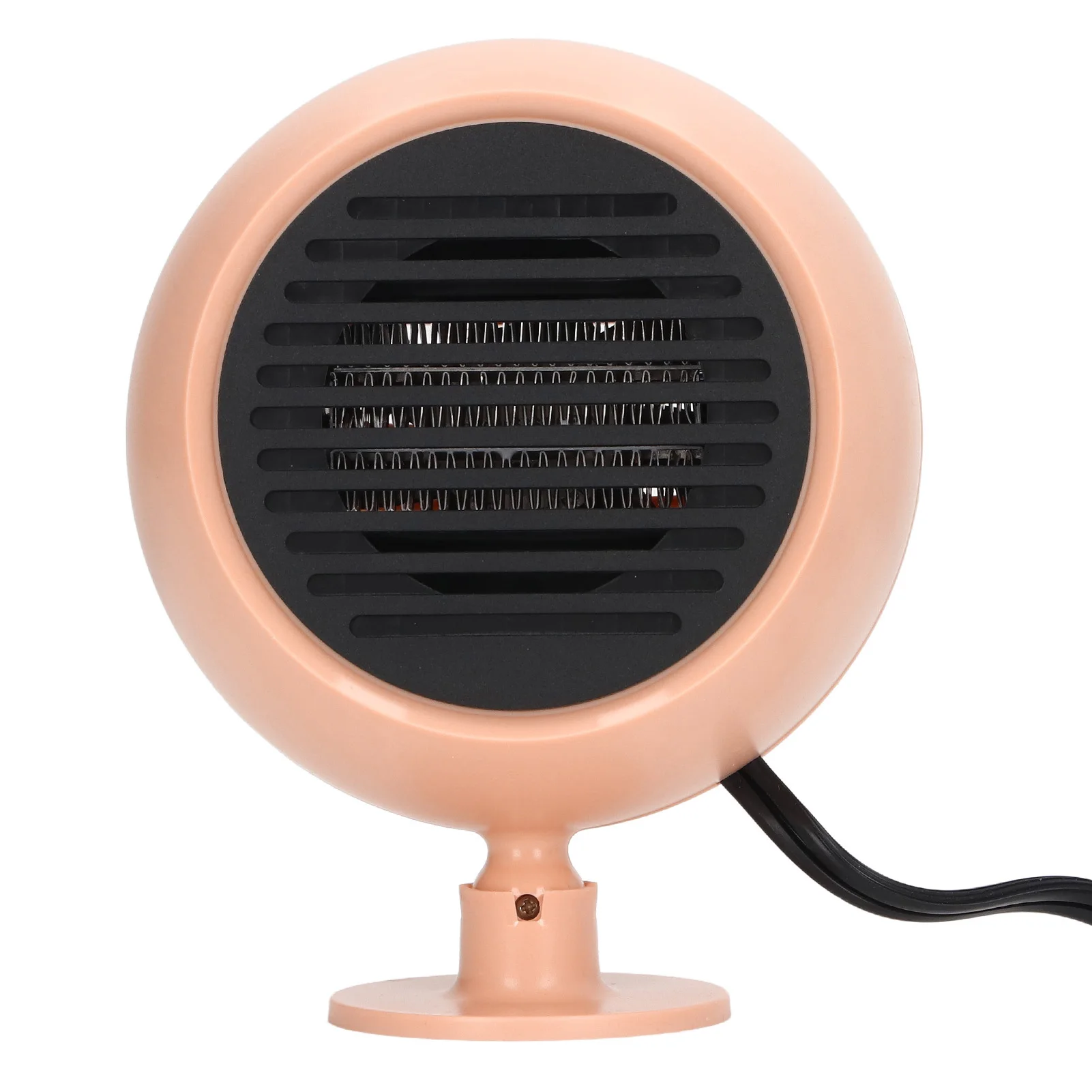 

24 В автомобильный обогреватель с несколькими углами вращения, планетарный автомобильный обогреватель, портативный обогреватель для лобового стекла, розовый