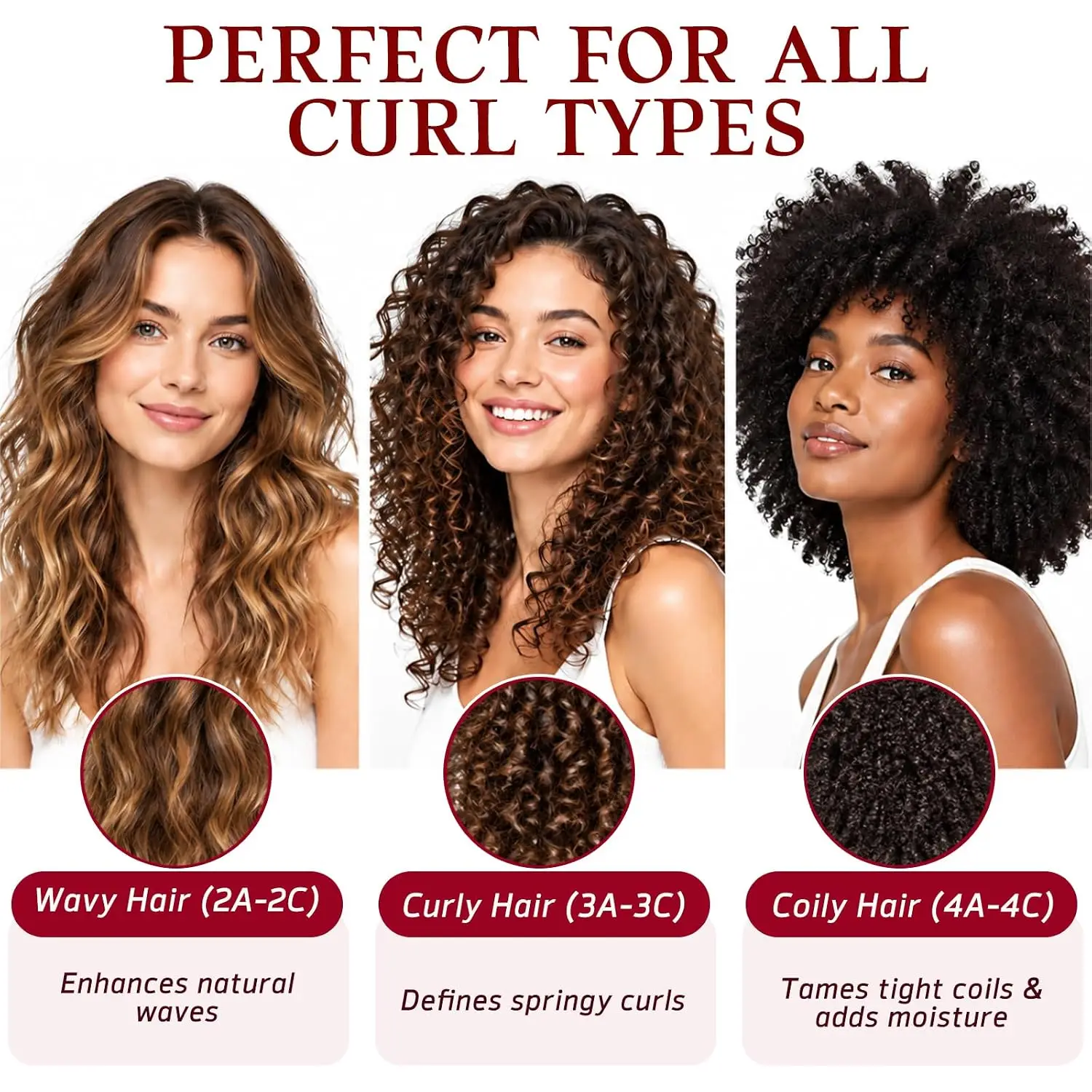 2Pcs Moroccan Curly Hair Elastin Styling Cream 200ml Ea. Long Lasting Moisturizing Hair Plump Curly Nature Voluminous Styling Hair Cream for Daily Use Travel Salon Frizz Control for Curly Wavy Hair