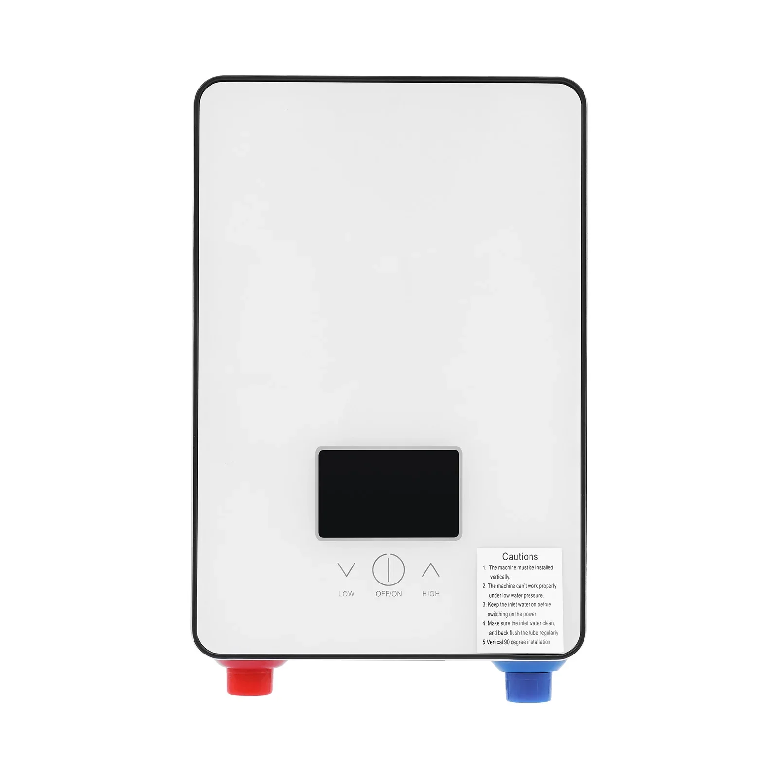 

Мгновенный электрический водонагреватель мощностью 4500 Вт, настенный душевой набор с цветным экраном, с защитой от сухого ожогов и утечек для ванной комнаты