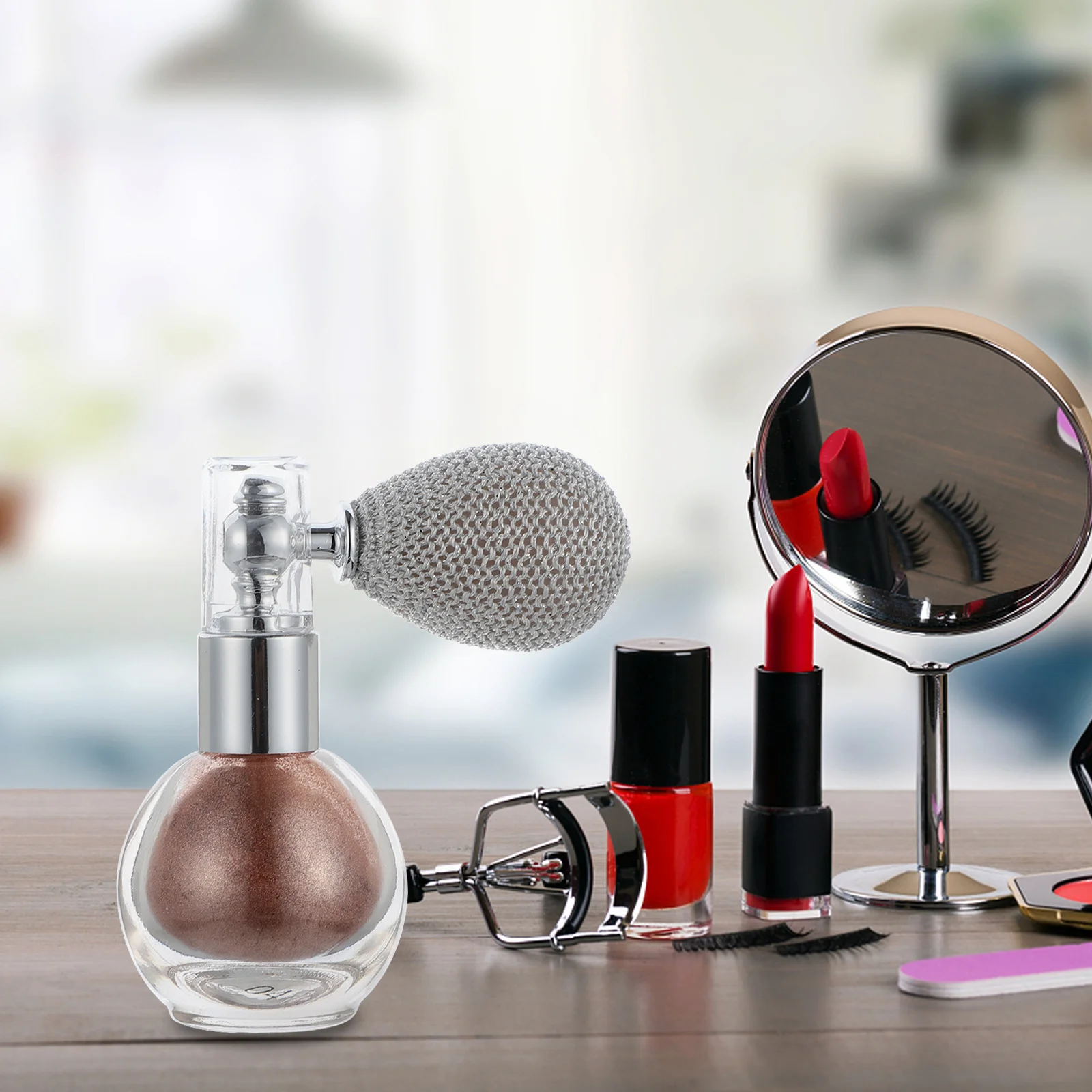 Flash Glitter Spray Bottle Shimmer Powder Applicator For Body Highlighting Makeup Party Wedding Celebration Tool