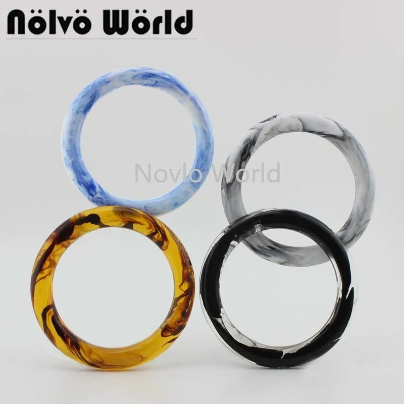 2-10-20 pieces 6 Colors Customized 1cm Thick 12cm purse circle handle frame,HOT Selling Beach Bag Round Handle