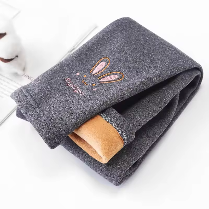 Autumn Winter Children Girl's Legging Thicken Warm Kids Girl Warm Plush Legging Trousers Elastic Waist Leggings Kids Pants - Image 9