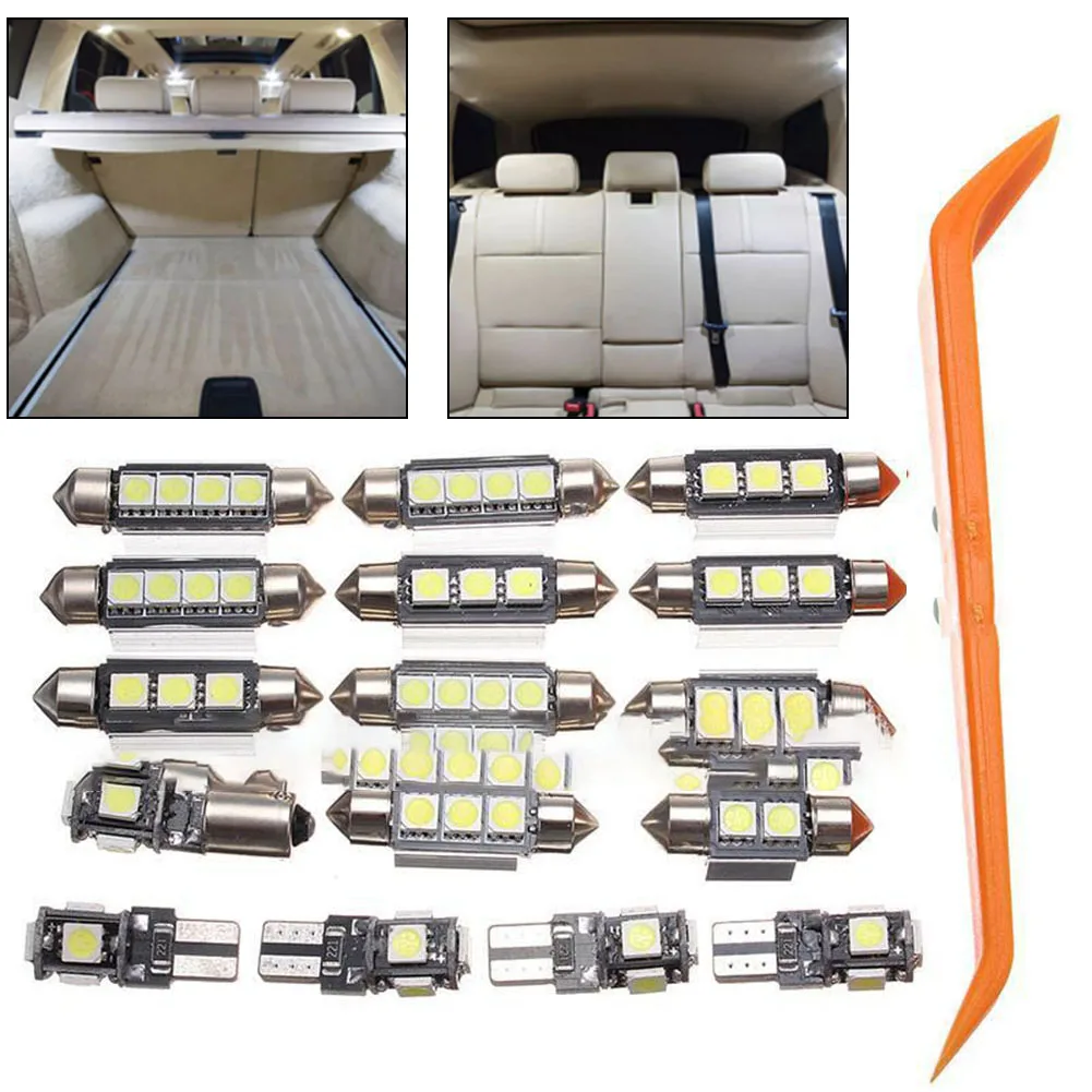 Auto LED Lighting LED Bulb Kit Cool To The Touch Effortless Installation Extended Usage Car Interior Upgrade Easy To Install