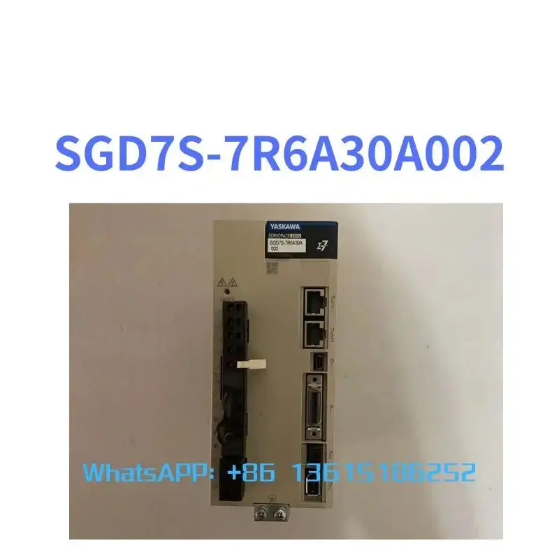 Second-hand SGD7S-7R6A30A002 servo drive 1kW, test functions fully operational