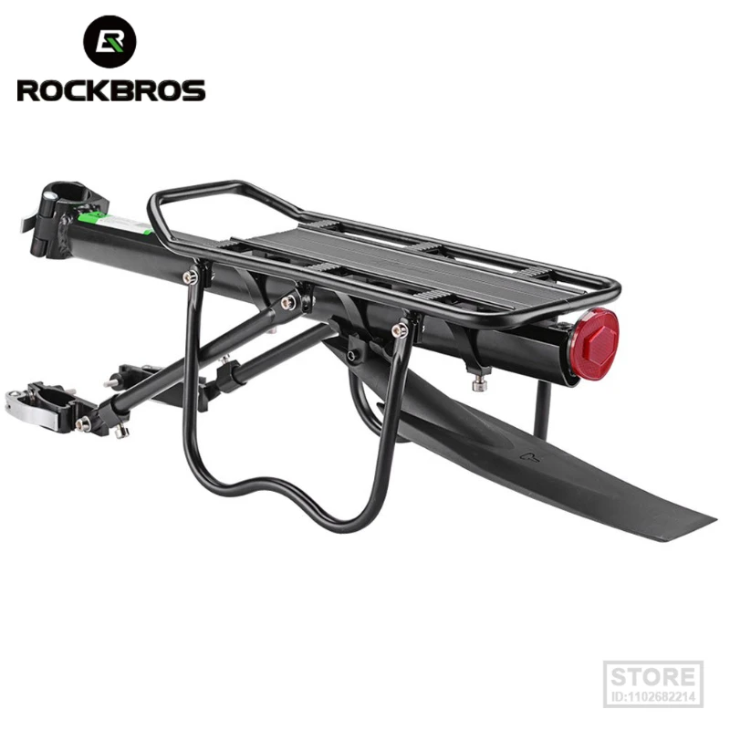 

ROCKBROS Bicycle Rack MTB Road Bike Shelf Aluminum Alloy Quick Release Manned Rear Tailstock Accessories