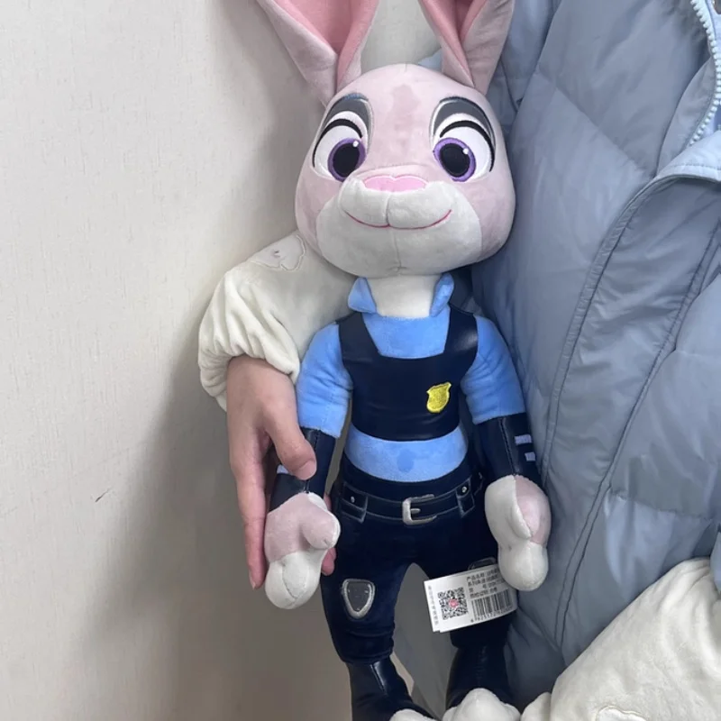

40-60cm Disney Zootopia Character Nick Wilde Judy Hopps Cartoon Cute Toy Doll Model Birthday Christmas Gift For Kids And Friends