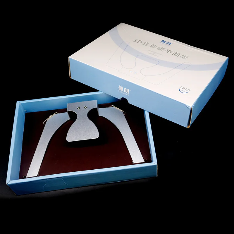 2Box Stainless Steel 3D Autoclavable Dental Orthodontic Occlusal Plane Plate Maxillary Casting Jaw Fox MouthGuard for DentistUse