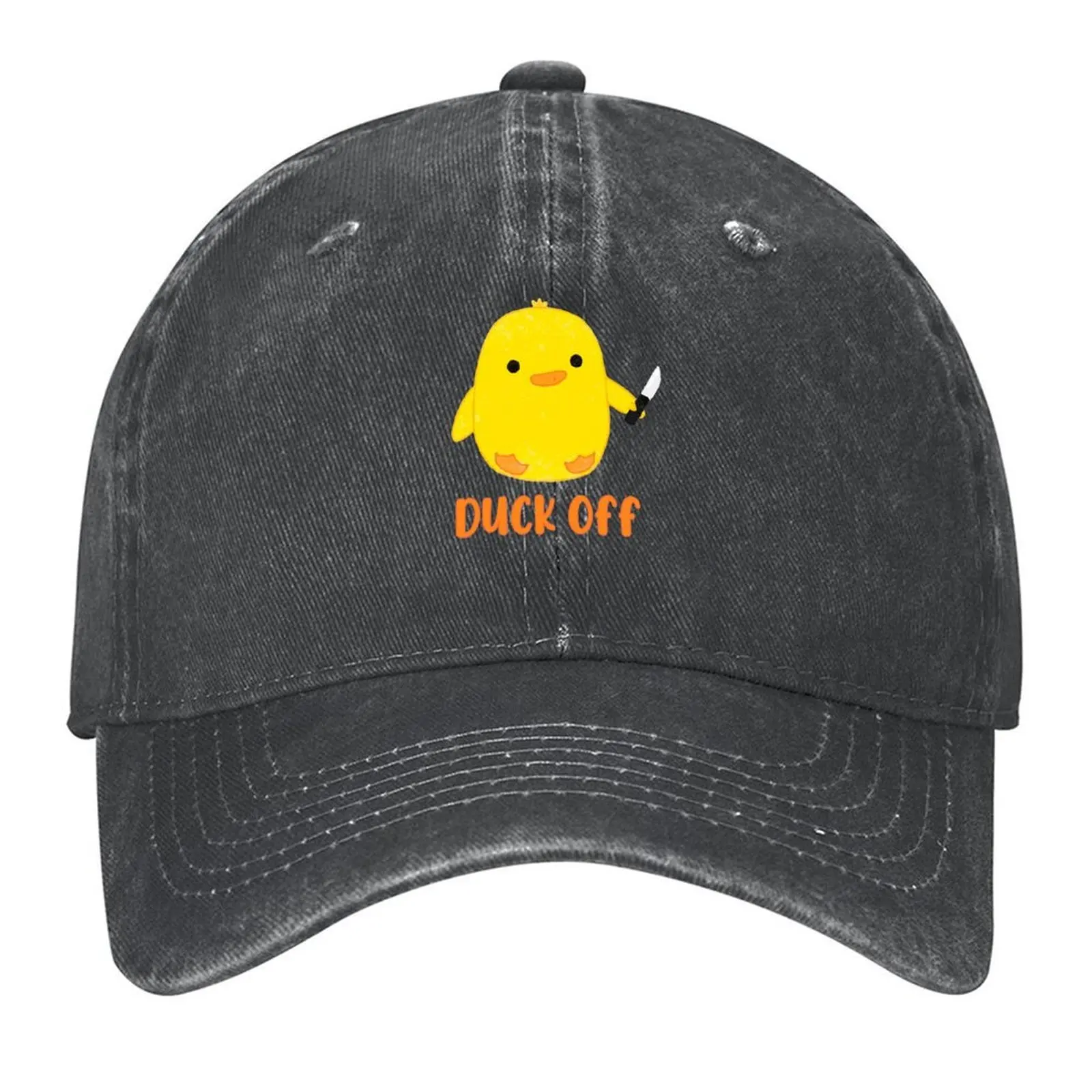 

Duck Off! Baseball Cap custom caps funny hat Snapback Cap Winter hat Sun Hats For Women Men's