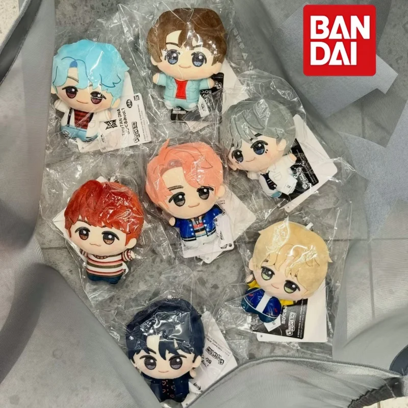 

Bandai Banpresto TinyTAN DNA Plush Keychains Vol 1 Vol 2 Mini Stuffed Doll Pendants For Bag Backpack Decor K Pop Collection Fans
