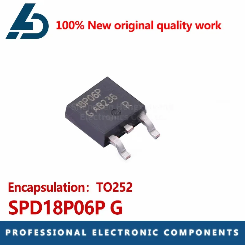 

20 шт. SPD18P06P G P канальный FET 60V 18.6A SMD TO252 18P06P