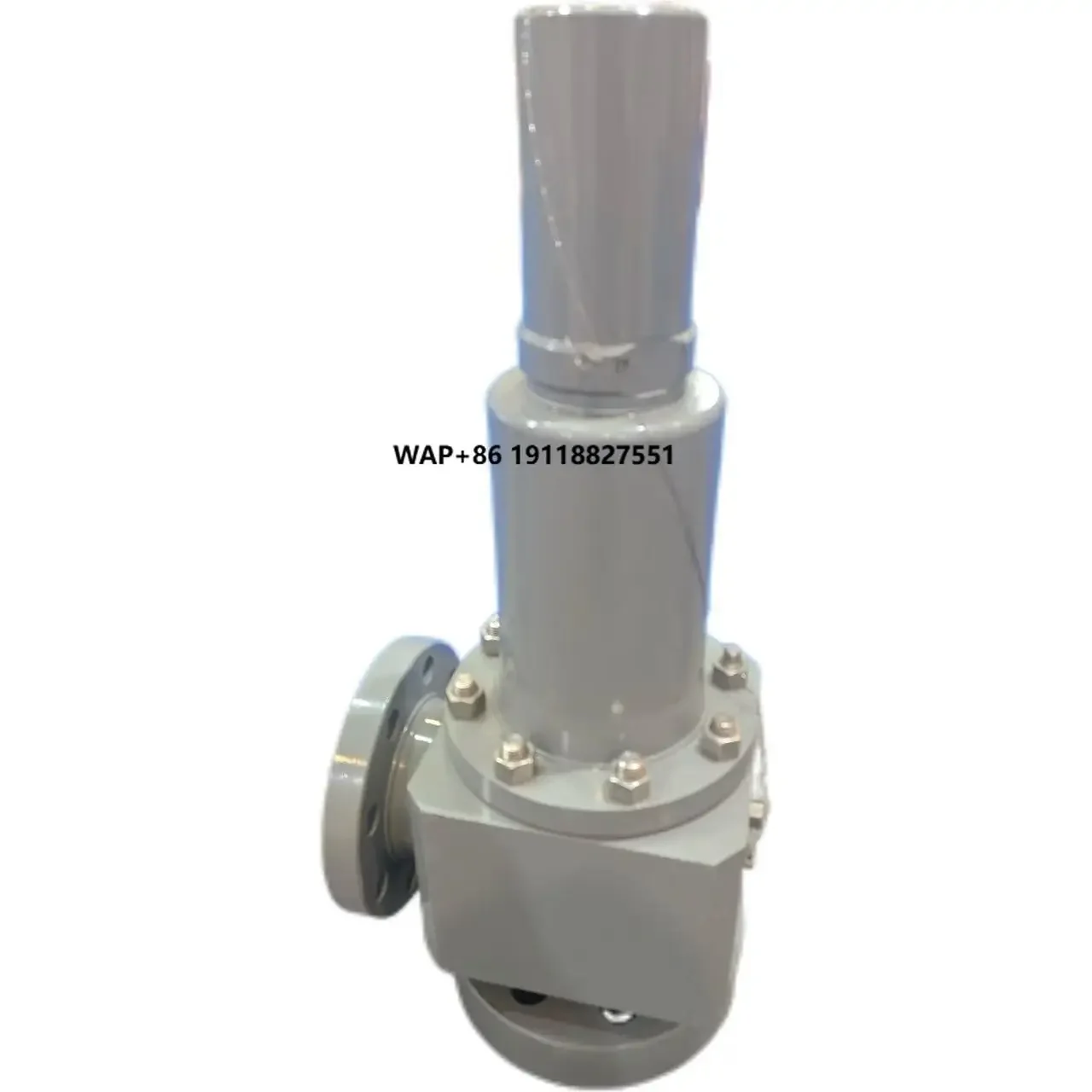 Manual ultra-high pressure safety valve for gas-water control inspection structure