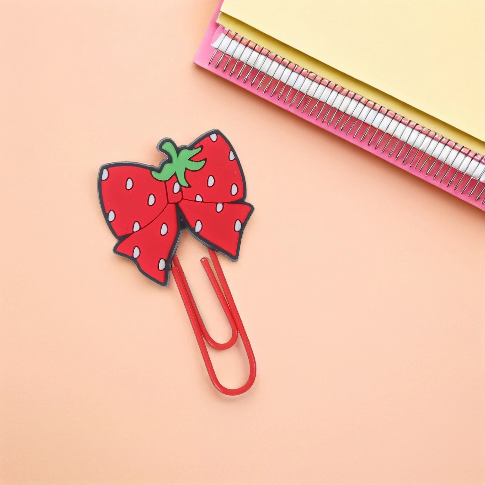 

30Pcs Kawaii Bowknot Paper Bookmark Cute Paper Clips Bow Shape Planner Clip Office Supplies Back to School Page Markers