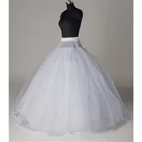 Enagua de tul de 4/6/8 capas, accesorios de boda, Chemise sin aros para vestido de novia de línea, enagua ancha y hinchada