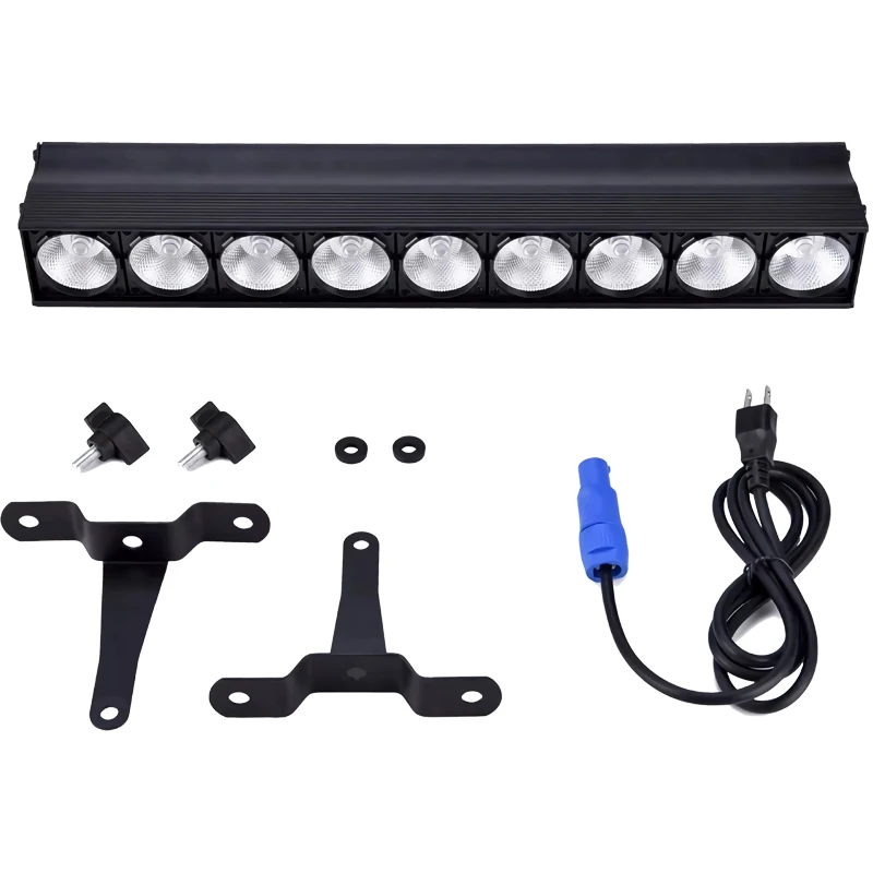 Imagem -04 - Stage Wash Light Bar com Som Ativado Dmx Control Rgbw Cob Led Wall Washer dj Disco Party Casamento Aniversário 4in 1