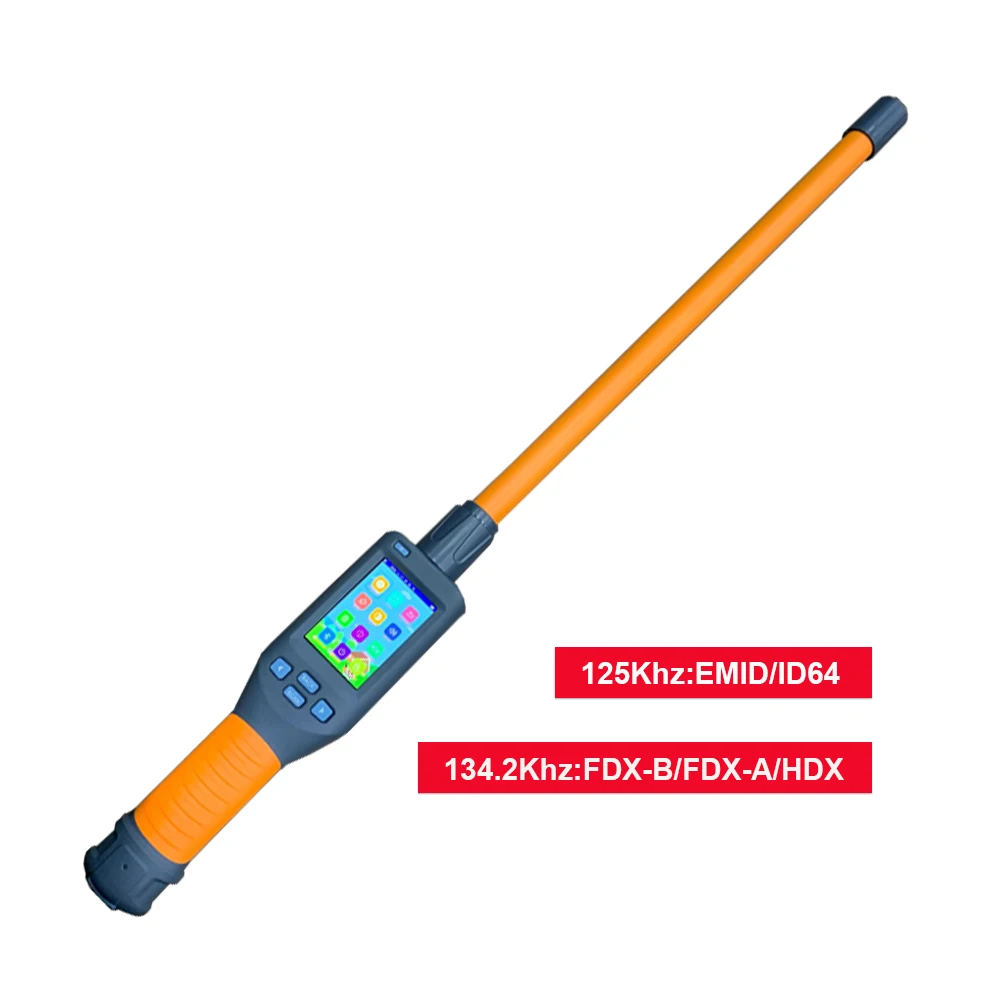 Wholesale ABS Material RFID Stick Reader 125kHz/134.2kHz FDX HDX USB For Animal Ear Tags Cattle Access Control Card Readers