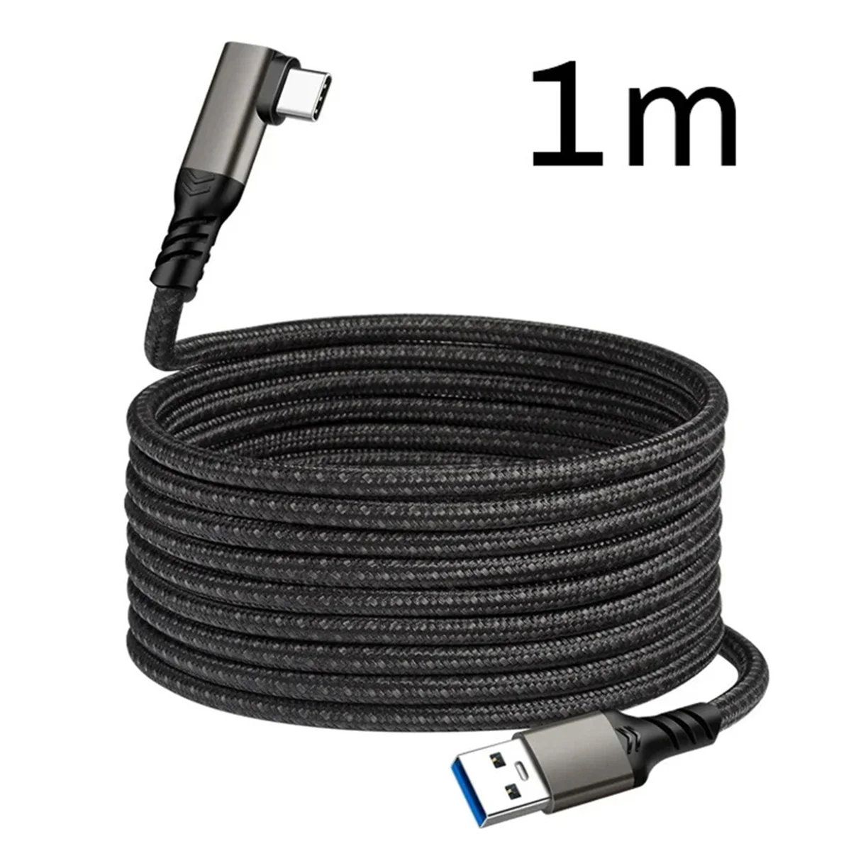 Link Cable for Quest 2 VR USB 3.2 Quick Charge Cables Data Transfer Fast Charges VR Headset Accessories,1 Meter